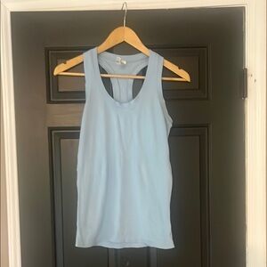 Athleta Blue Sleeveless Tank Top